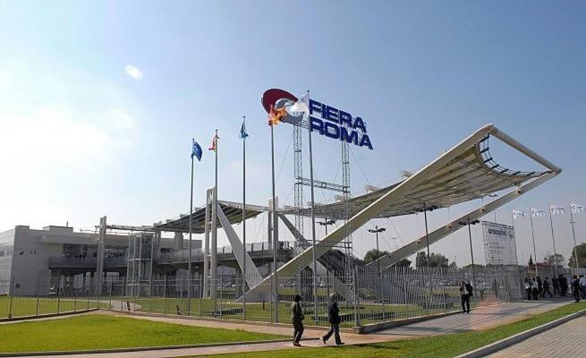 Ferienwohnung Minerva House - Airport And Fiera Fiumicino Exterior foto